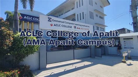 ACLC College of Apalit .